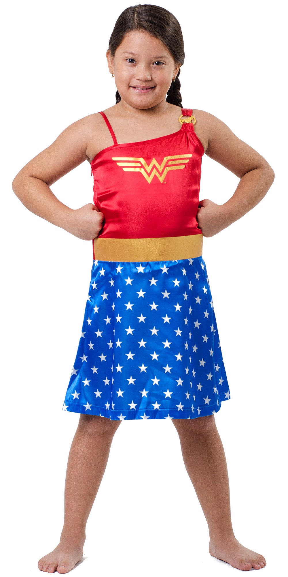 DC Comics Little Girls Wonder Woman Costume Pajama Nightgown