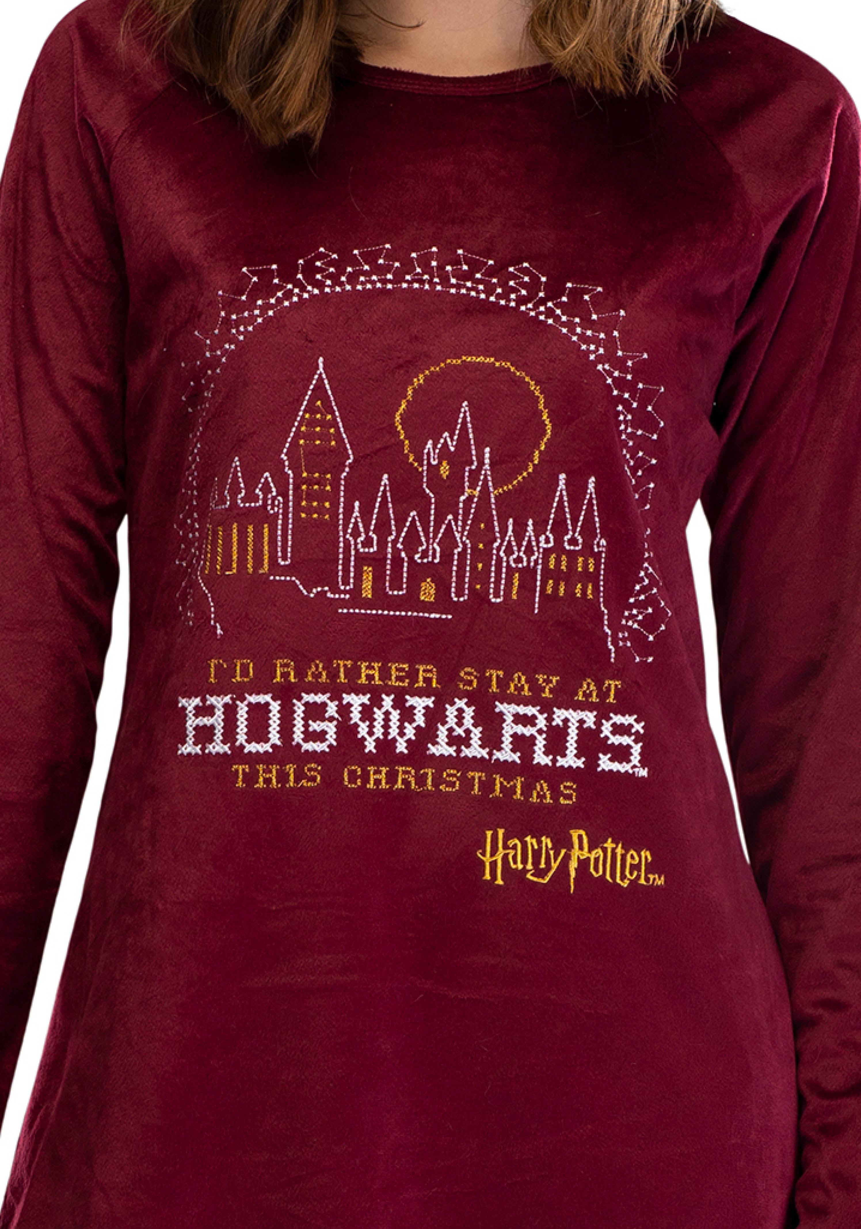 Harry Potter I'd Rather Stay At Hogwarts This Christmas Junior's Nightown