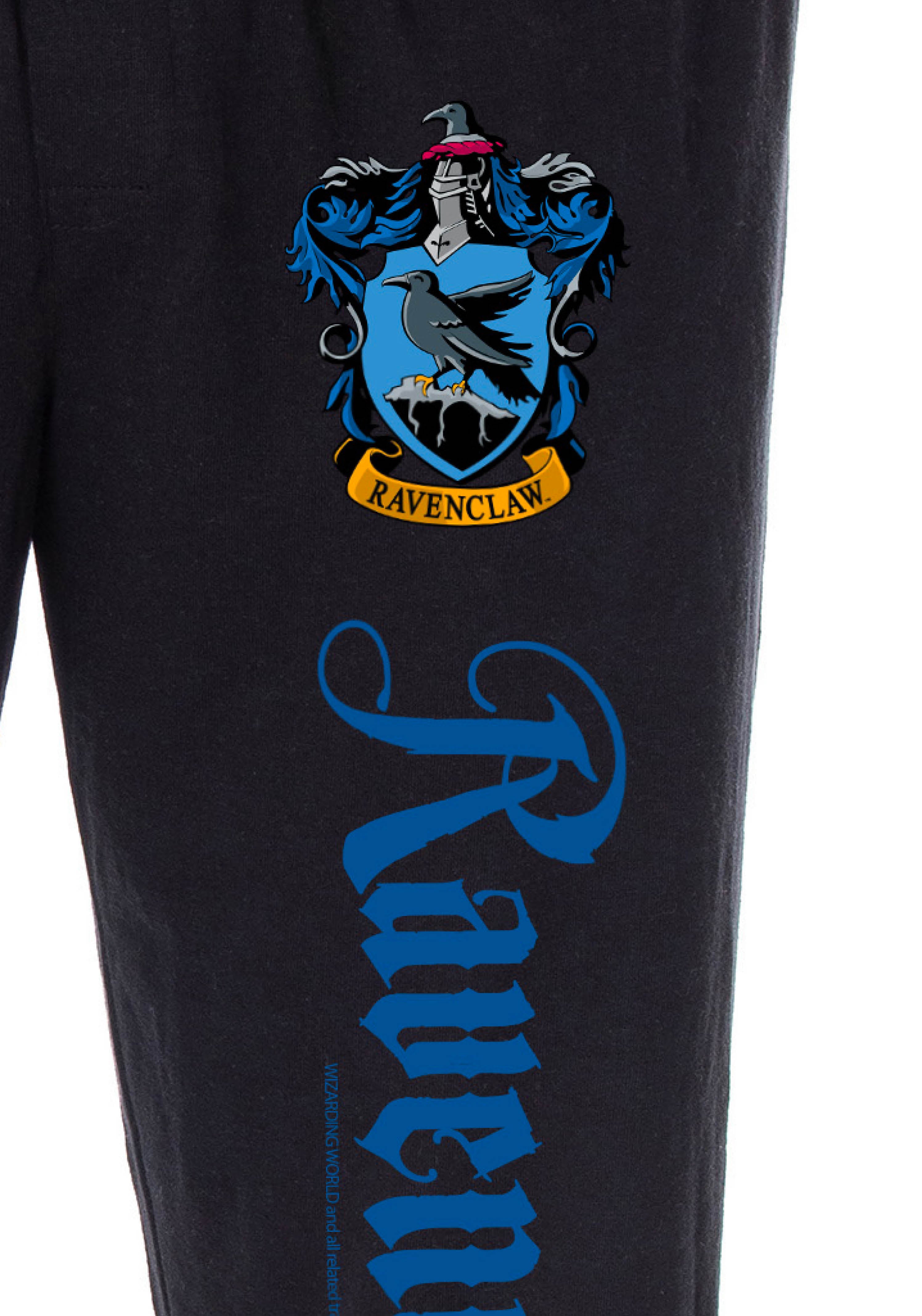 Harry Potter Men's House Crest Pajama Pants - Gryffindor, Slytherin, Ravenclaw, Hufflepuff, Hogwarts