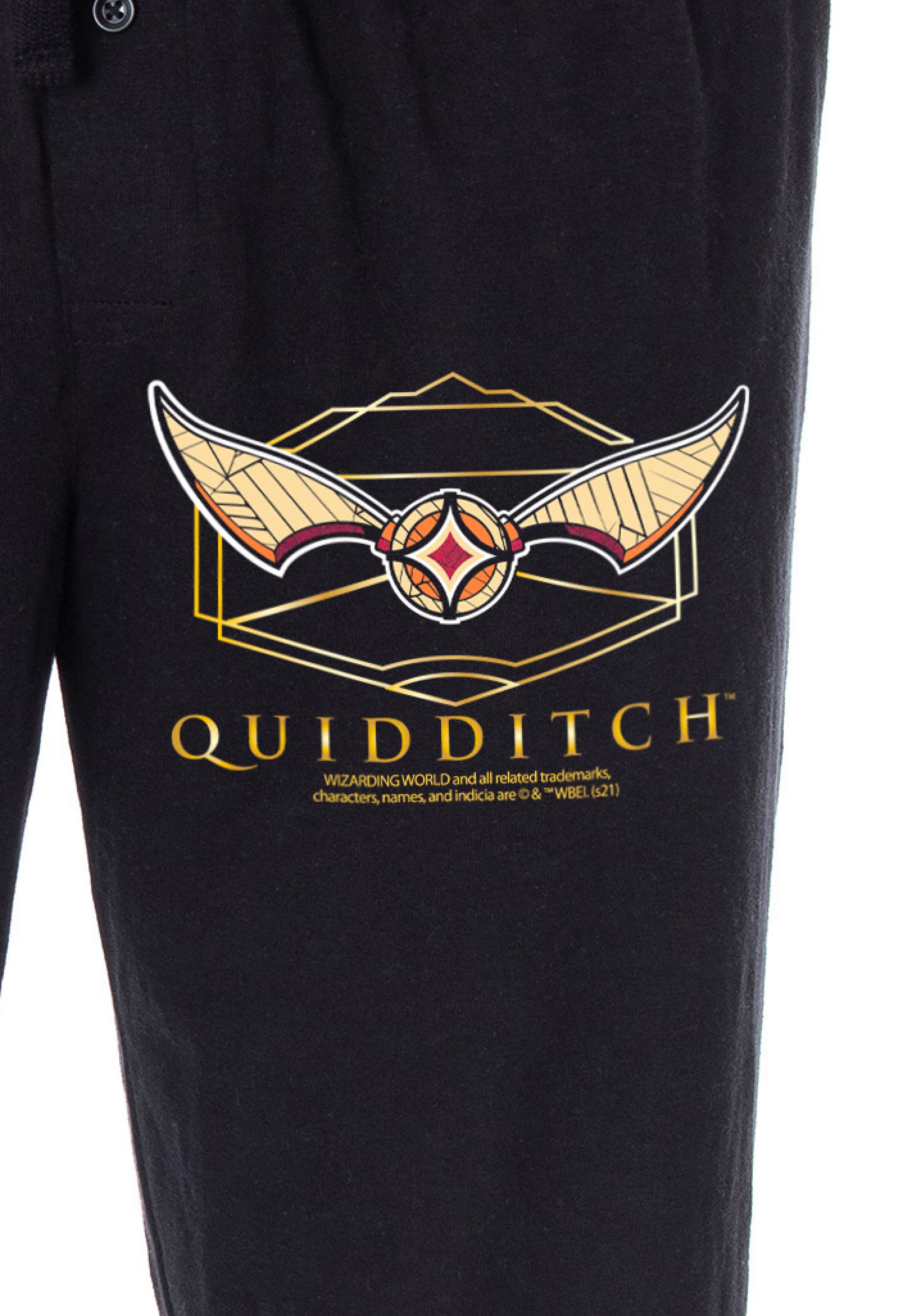 Harry Potter Adult Mens' Quidditch Golden Snitch Ball Pajama Lounge Pants