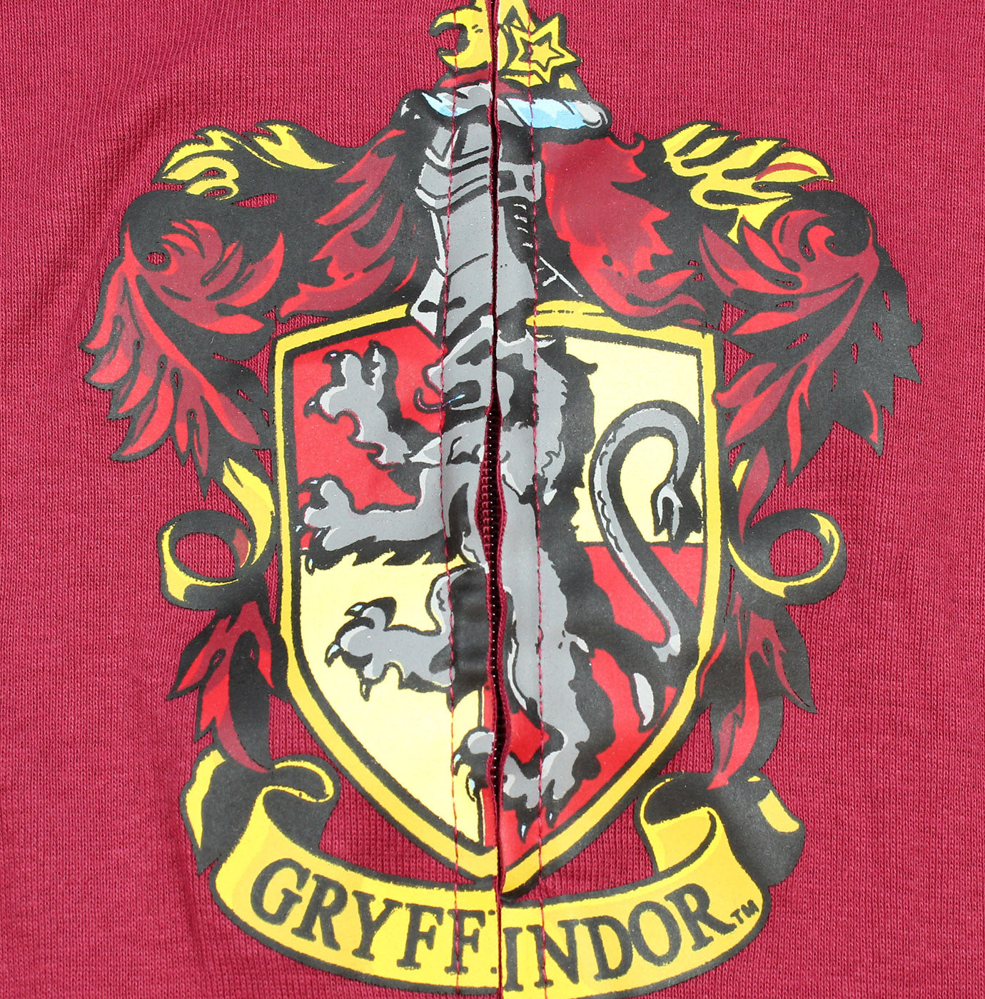 Intimo Harry Potter Baby Pajamas Set Footed Jammies with Beanie Hogwarts House Gryffindor