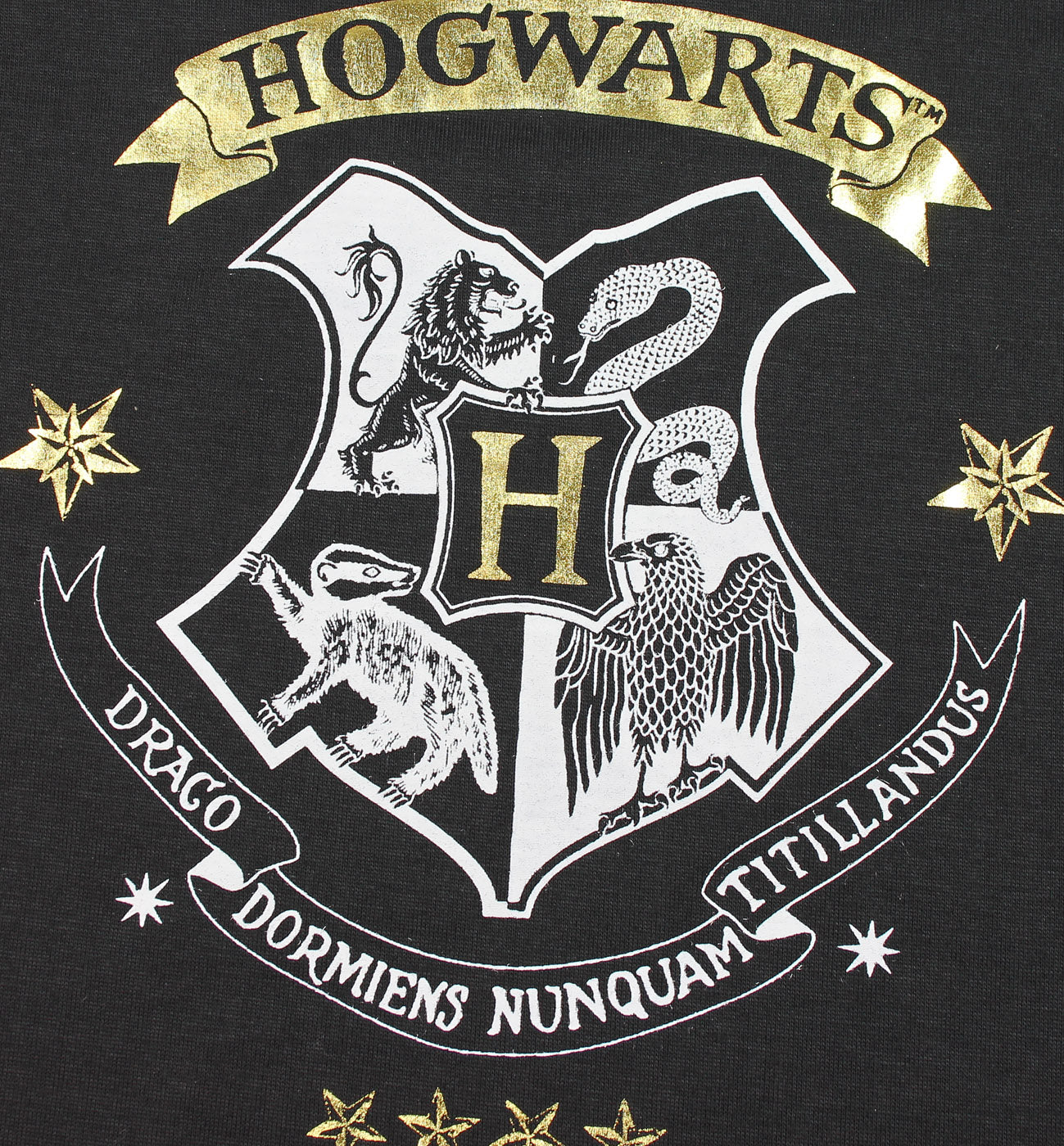 HARRY POTTER Boys Little Hogwarts Wizard Crest Pajama Short Set