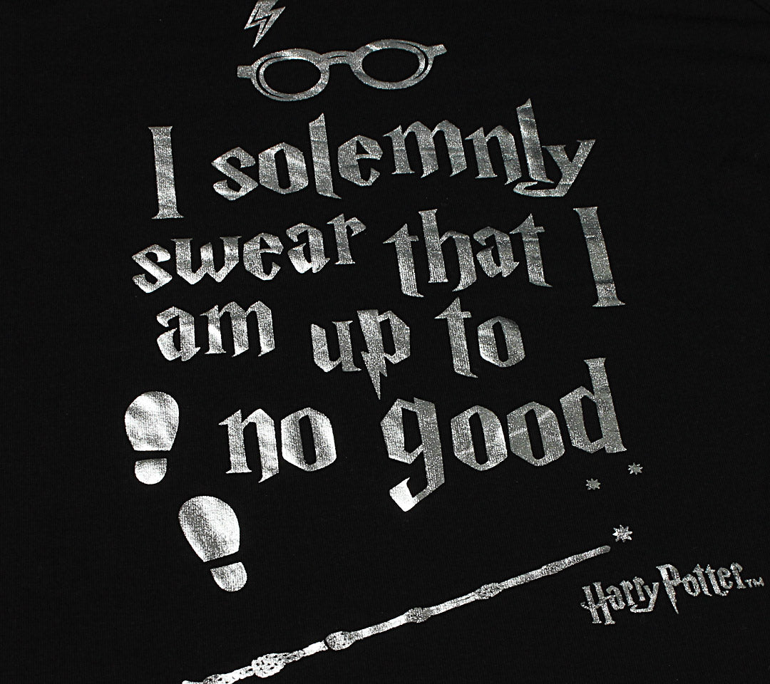 Harry Potter Intimo Big Boys Up to No Good Short Sleeve Boys Pajama Set