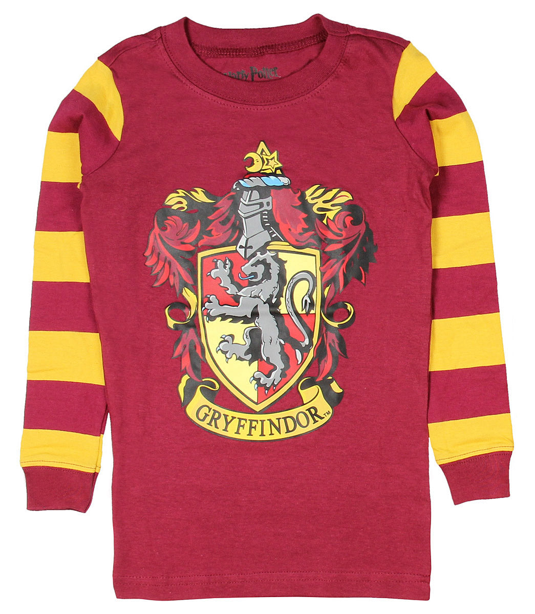 Intimo Harry Potter Kids All Houses Crest Pajamas