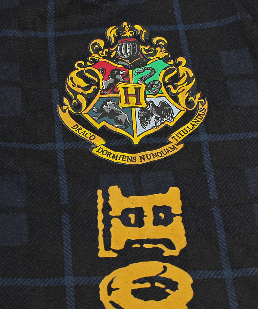 Intimo Harry Potter Boys Houses Plaid Pajama Lounge Pants
