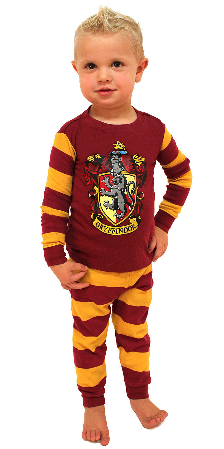 Intimo Harry Potter Kids All Houses Crest Pajamas