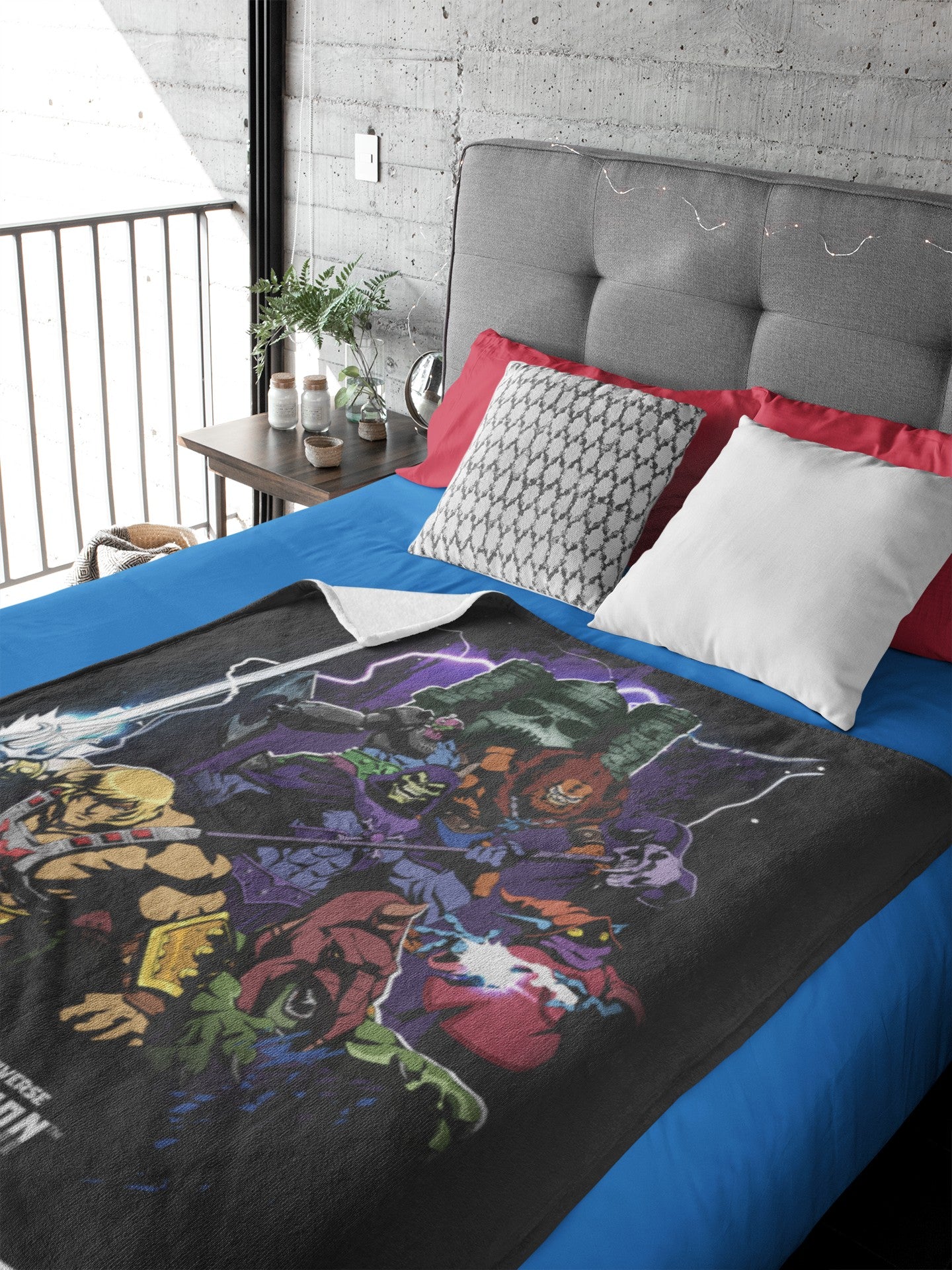 He-Man Masters of the Universe Revelation Poster Super Soft And Cuddly Plush Fleece Throw Blanket