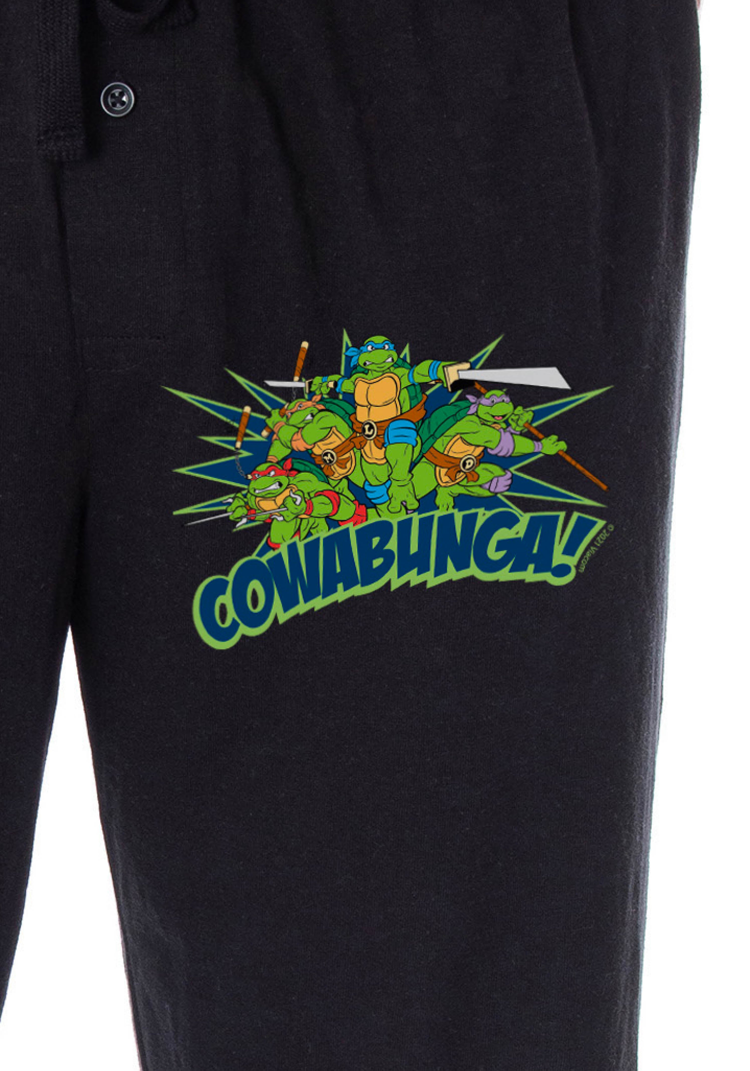 Teenage Mutant Ninja Turtle Men's TMNT Cowabunga Loungewear Pajama Pants