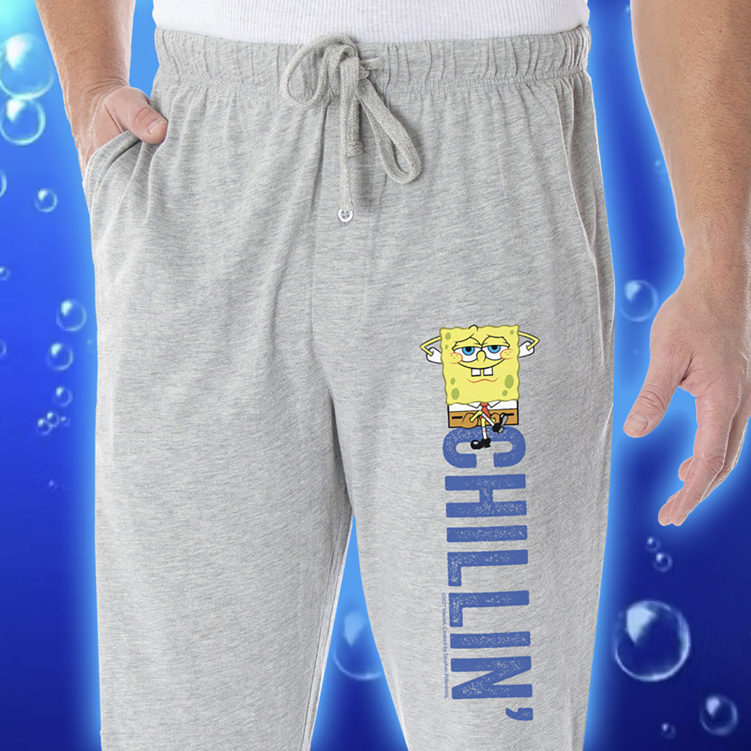 Nickelodeon Men's SpongeBob SquarePants Chillin' Loungewear Pajama Pants