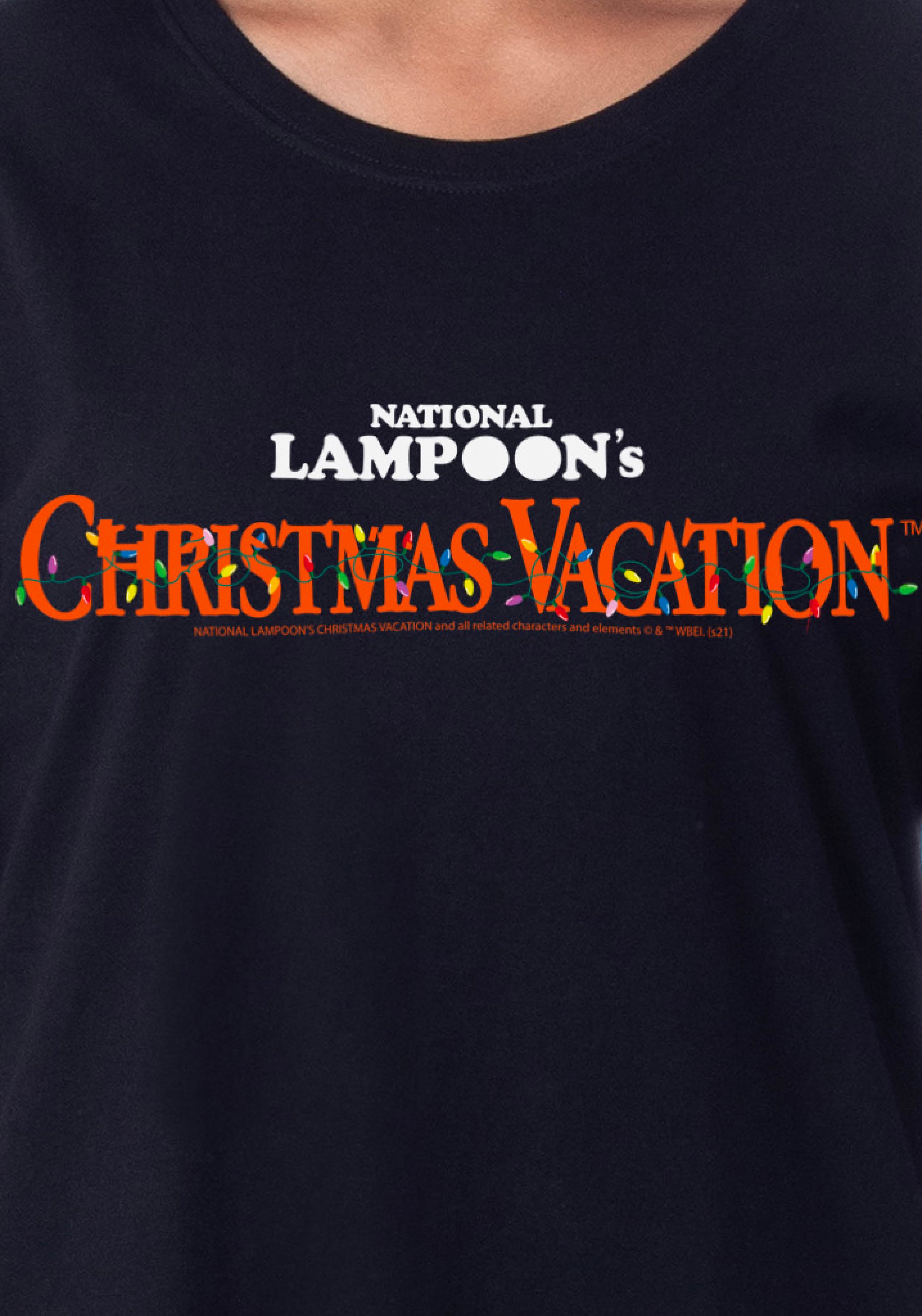 National Lampoon's Christmas Vacation Womens' Nightgown Sleep Pajama Shirt