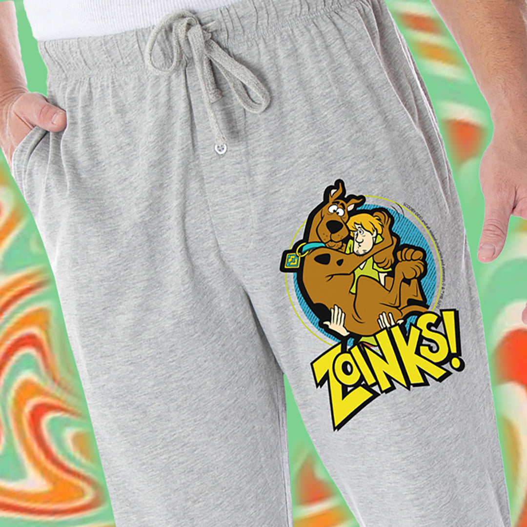 Scooby Doo Men's Shaggy And Scooby-Doo Zoinks! Sleep Lounge Pajama Pants