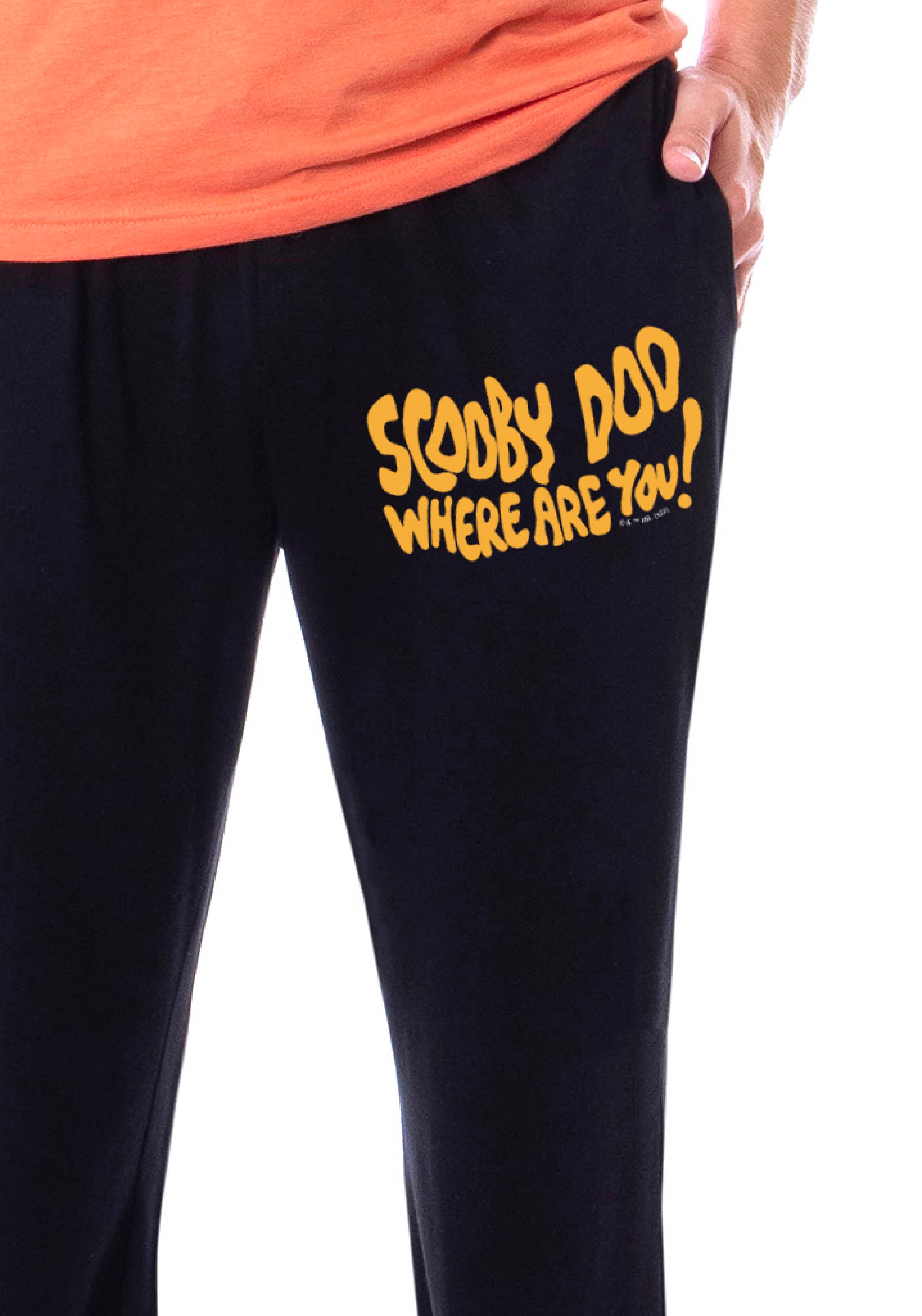 Scooby-Doo Mens' Shaggy Where Are You Sleep Pajama Set Shirt Pants