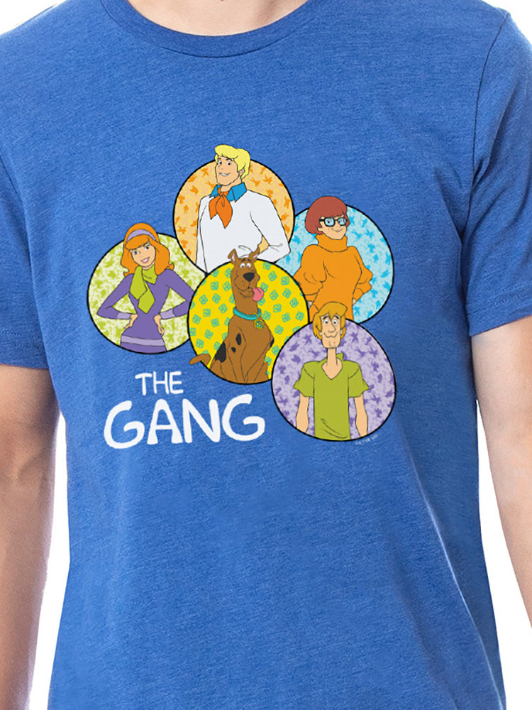 Scooby-Doo Mens' The Gang Ride Mystery Machine Pajama Set Shirt Pants