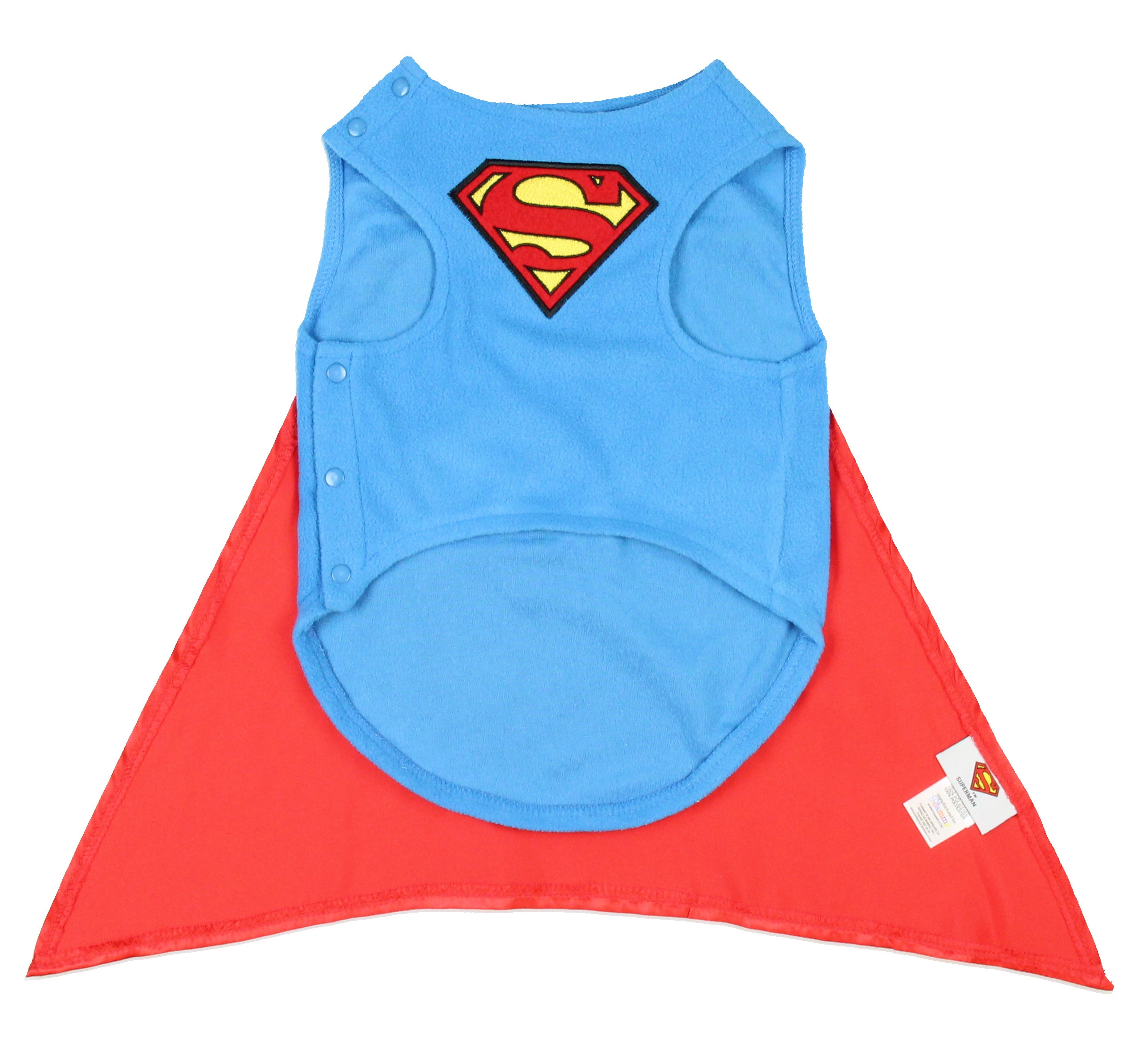 DC Comics Superman Superhero Halloween Pet Costume For Dogs Or Cats (Large)