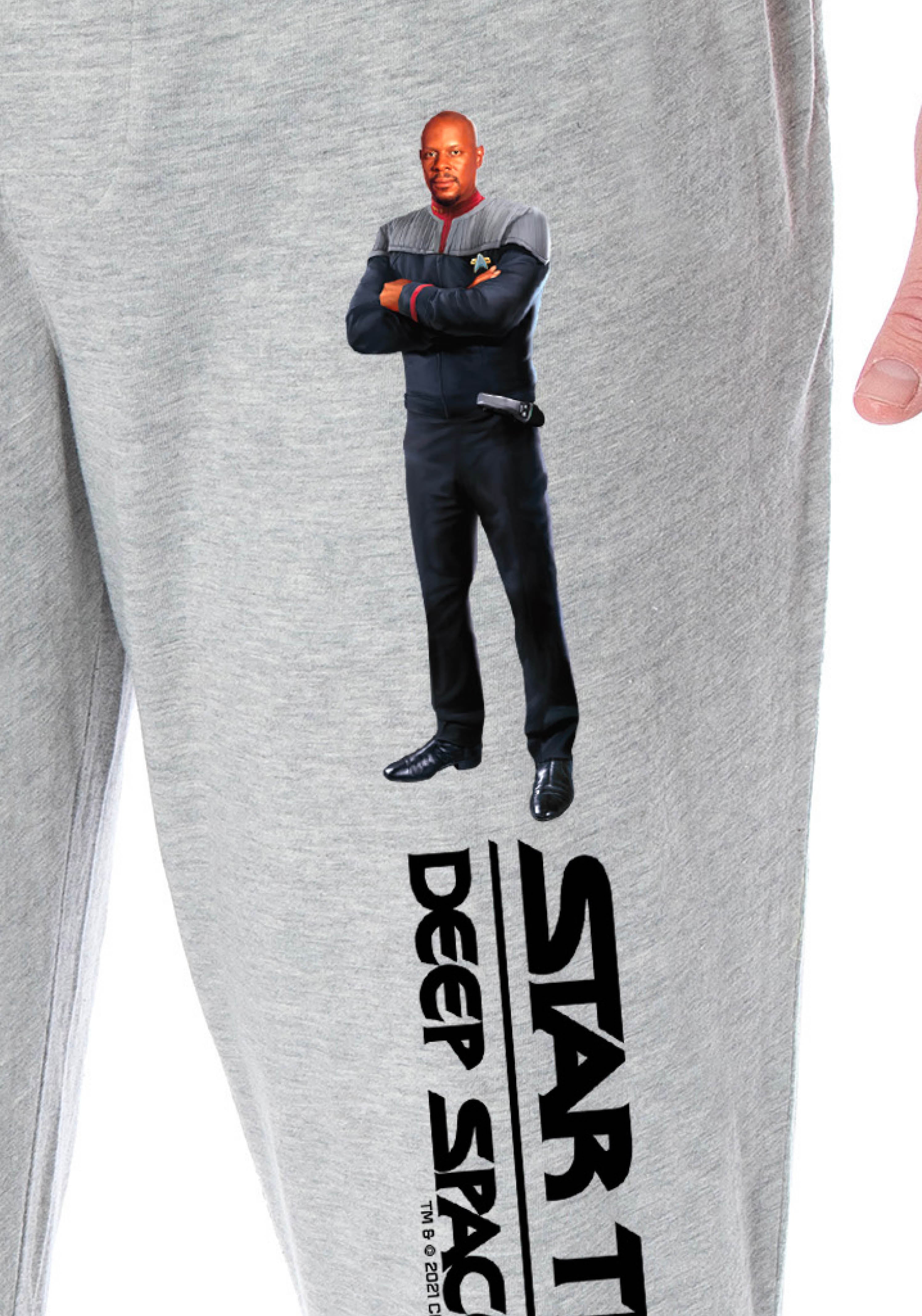 Star Trek Men's Deep Space Nine Captain Benjamin Sisko Lounge Pajama Pants