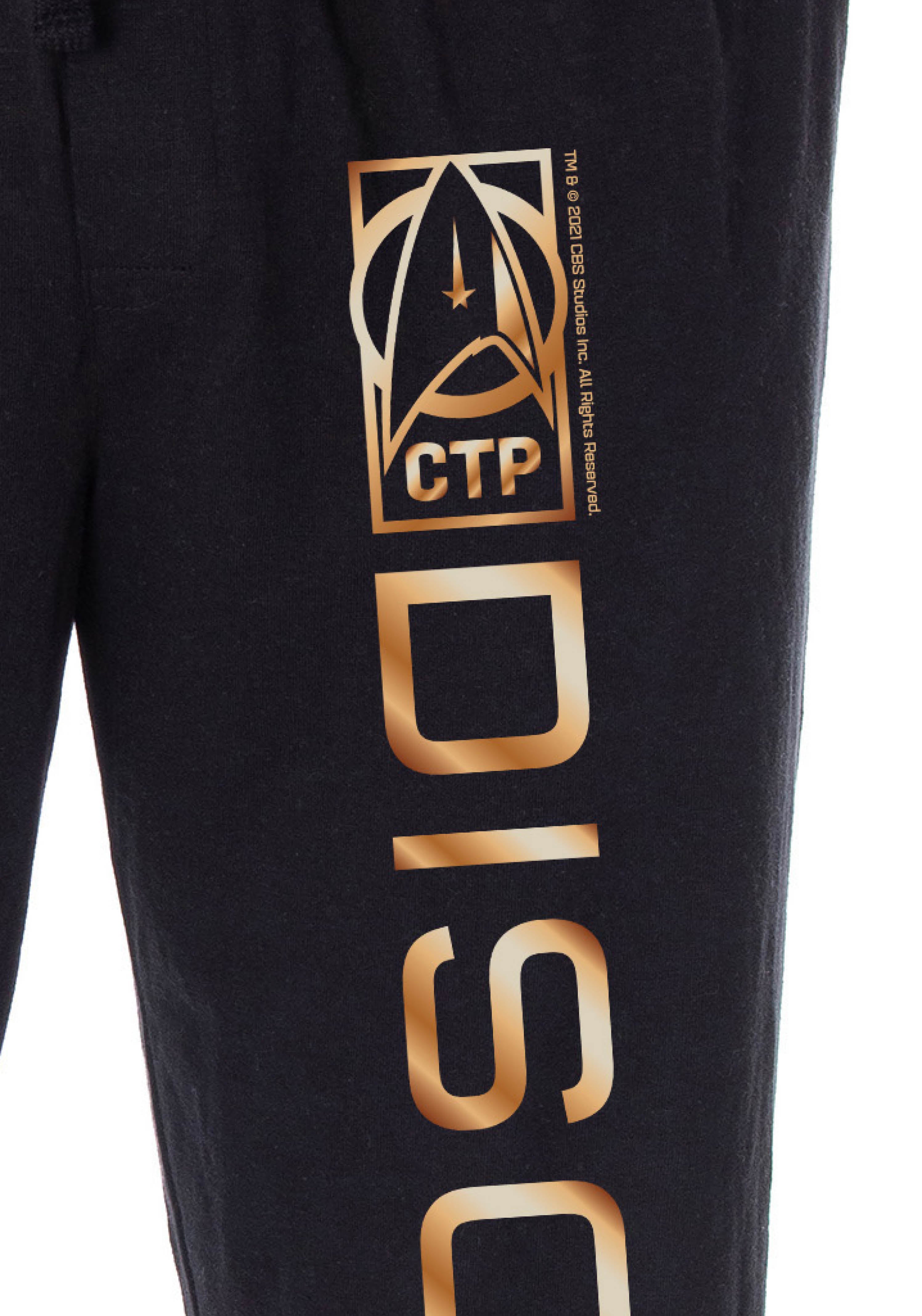 Star Trek Discovery Men's CTP DISCO Command Training Program Pajama Pants