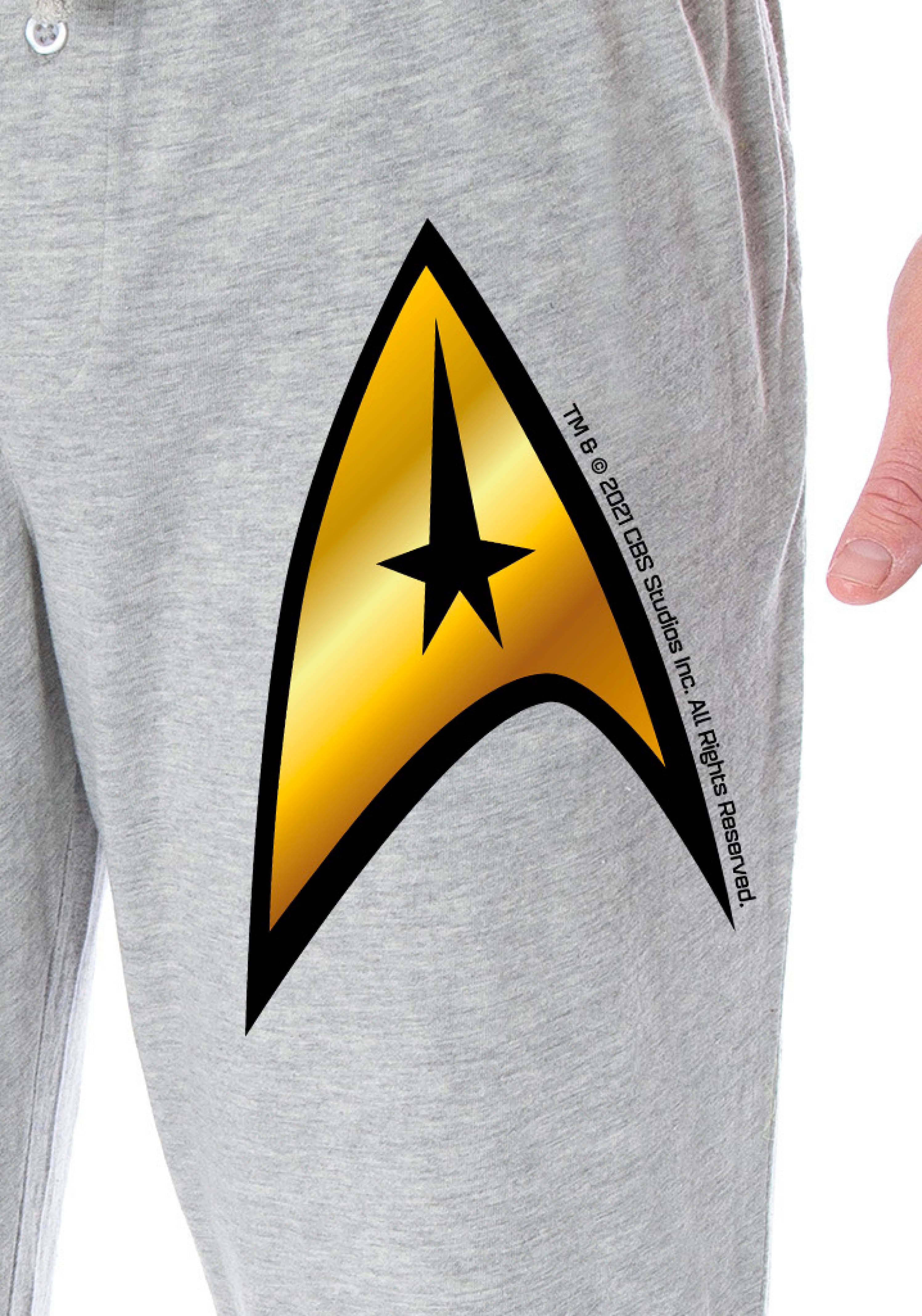 Star Trek Men's The Original Series Command Starfleet Insignia Pajama Pants