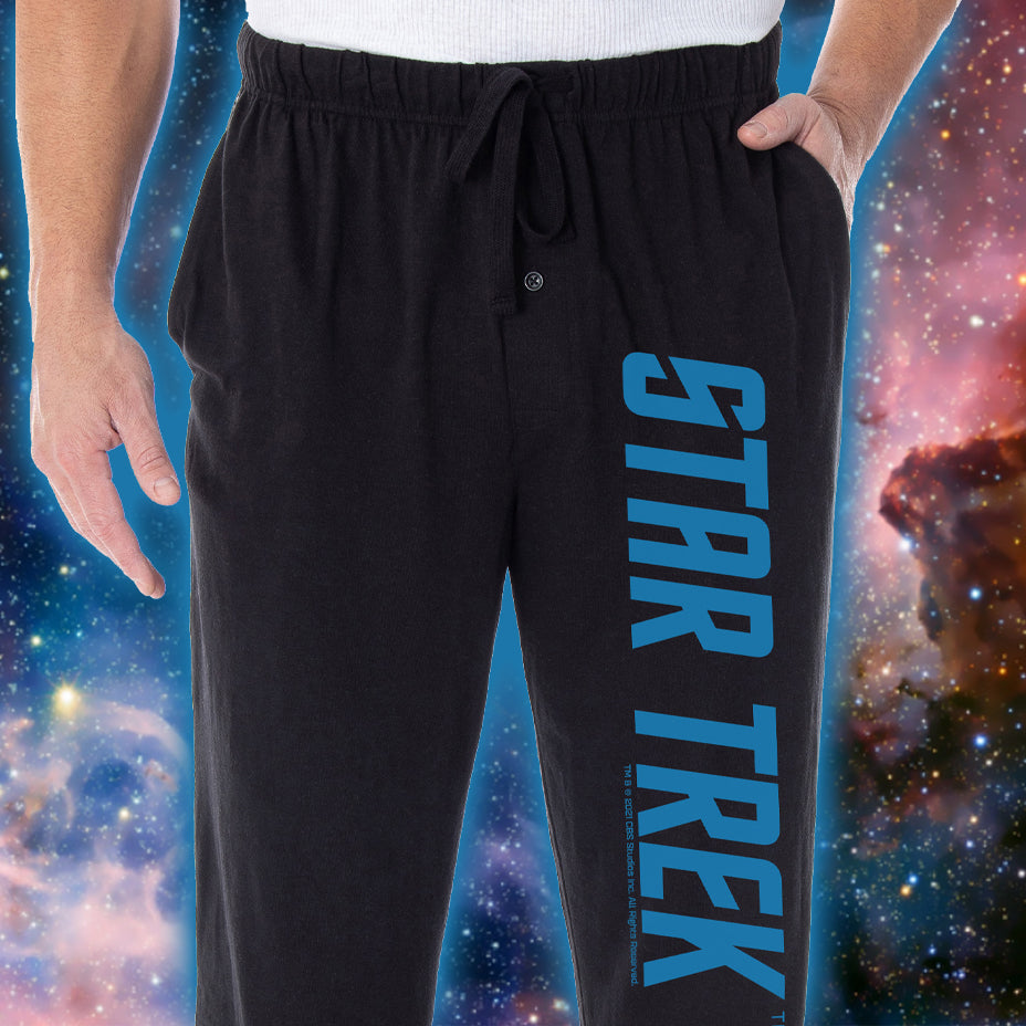 Star Trek Men's The Original Series TOS Classic Logo Sleepwear Pajama Pants