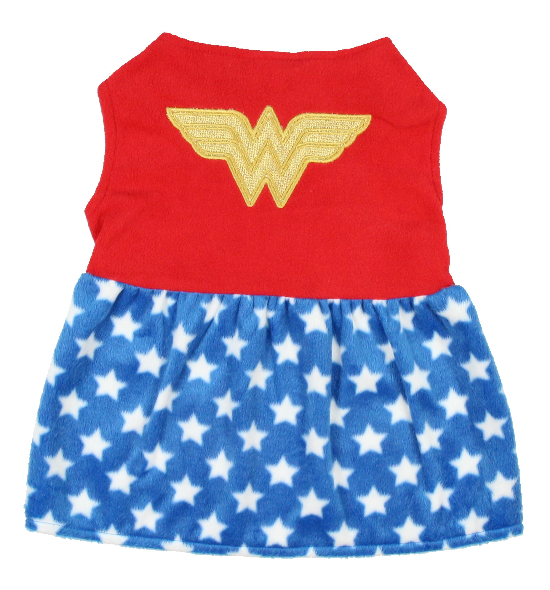 DC Comics Wonder Woman Superhero Halloween Pet Costume For Dogs Or Cats (Small)