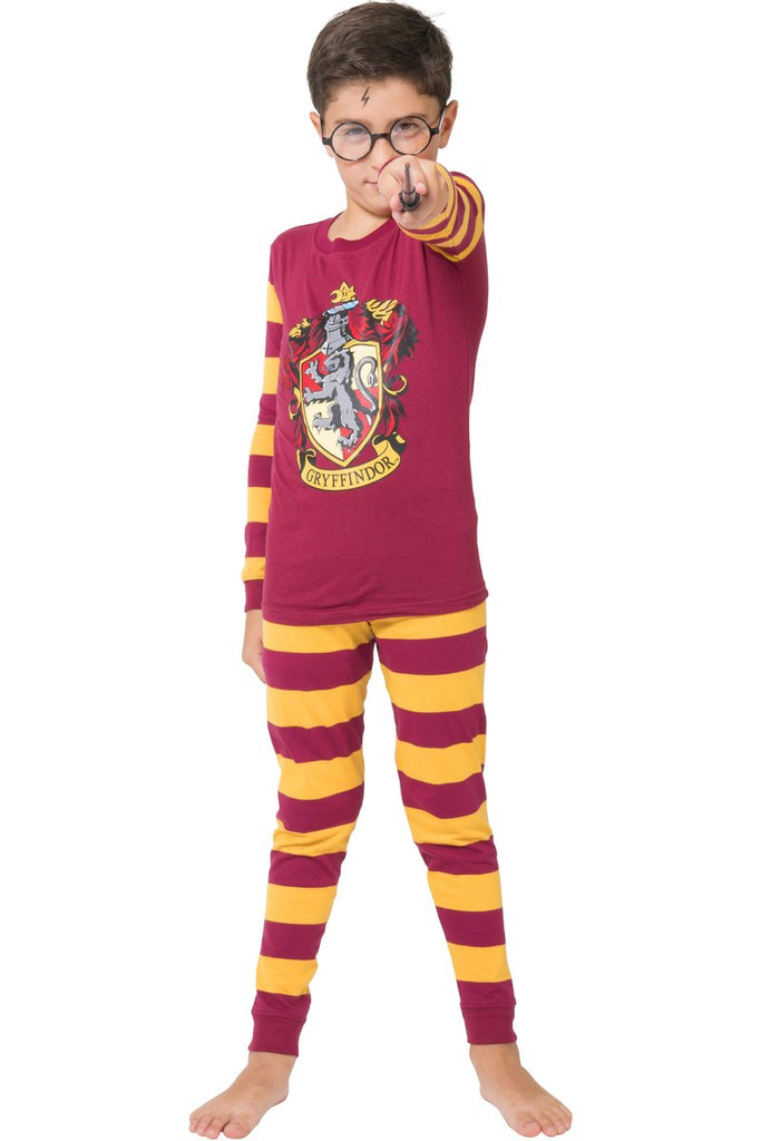 Harry Potter 'Gryffindor house crest stripe' Cotton Costume Pajama