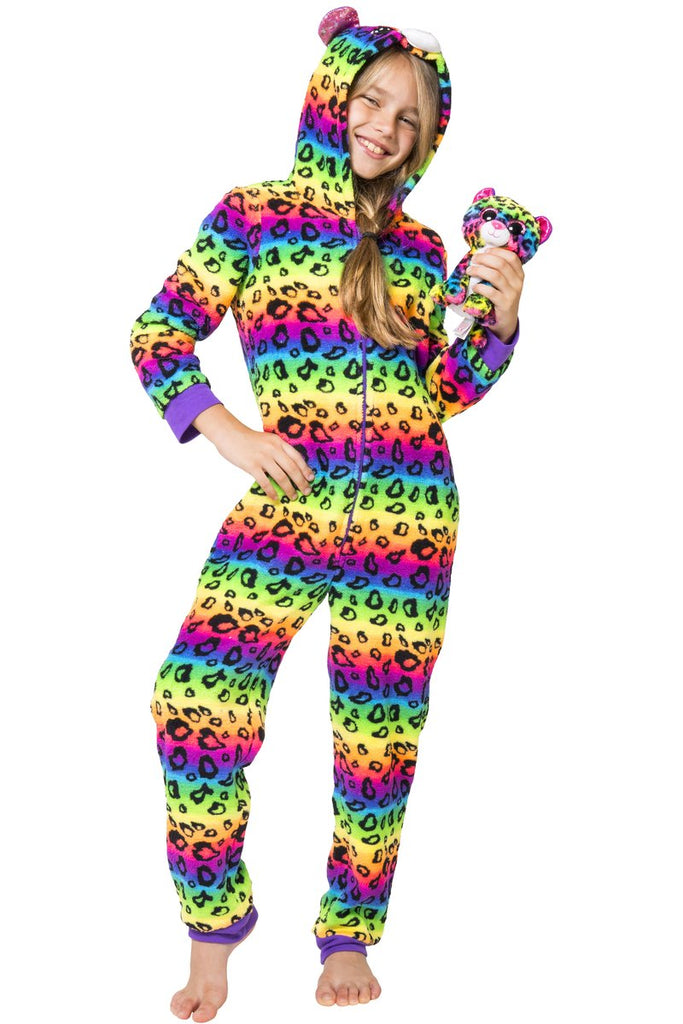 TY Beanie Boo 'Dotty Onesie' Costume Plush Sleepover Pajama Set