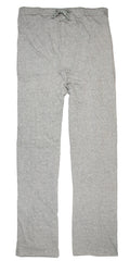 Intimo Men's Solid Grey Heather Drawstring Pajama Pant