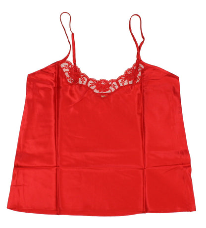 Intimo Womens Silk Lace Camisole Top Shirt