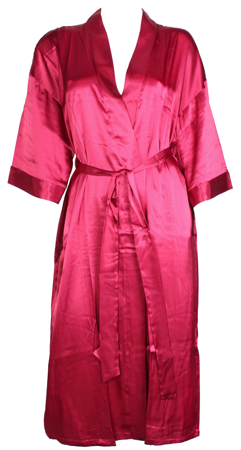 Intimo Women's Silk Kimono Robe