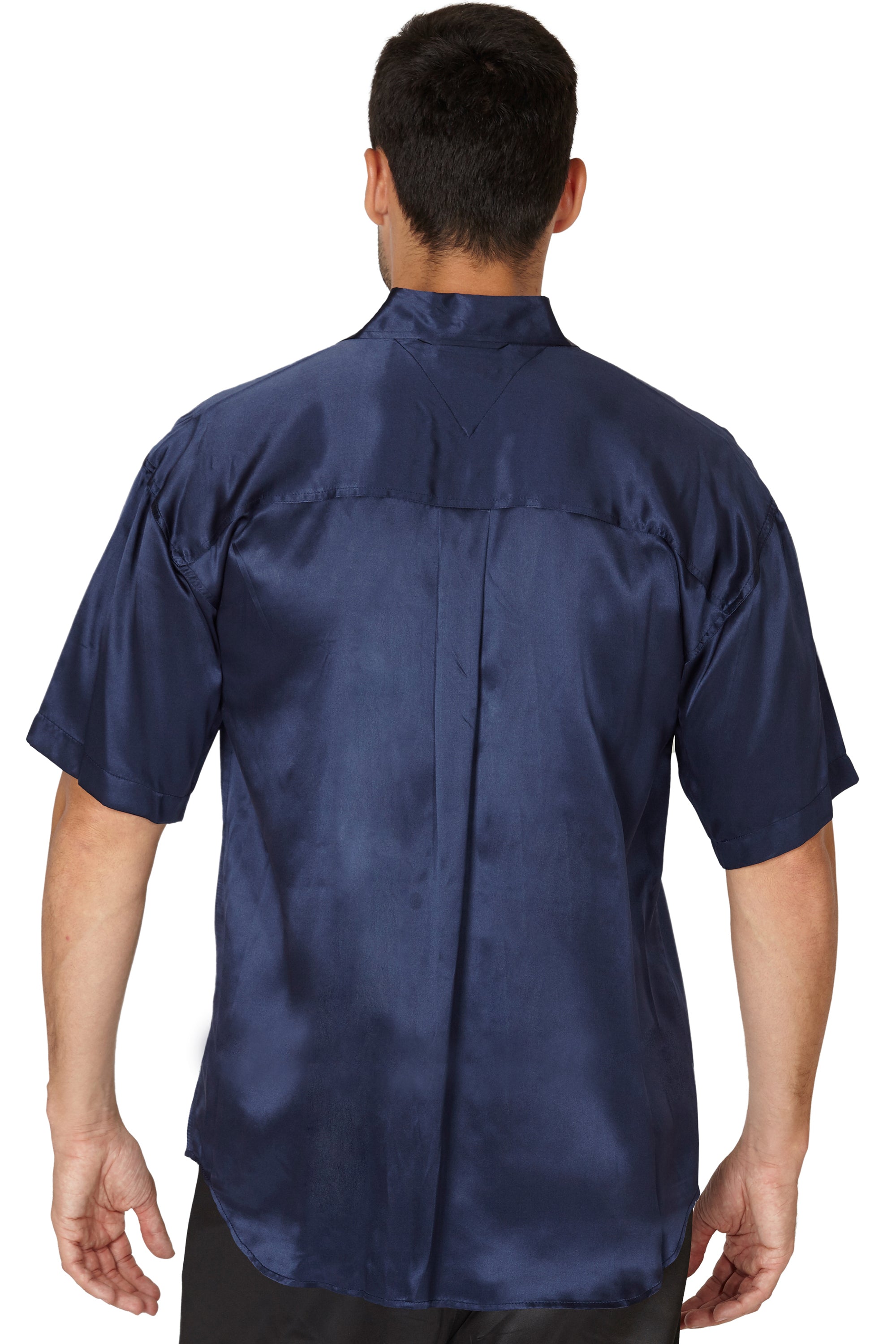INTIMO Men's Short Sleeve Camp Shirt