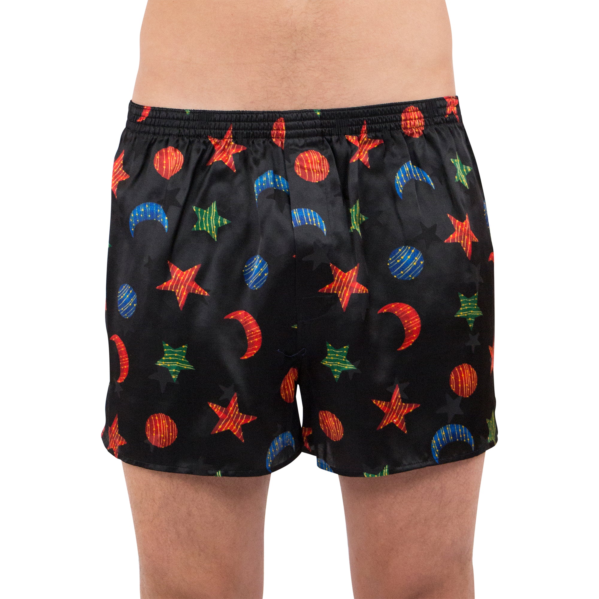 INTIMO Men's Moon and Star Boxer Underwear