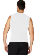 INTIMO Mens Solid Muscle SleevelessTop Shirt