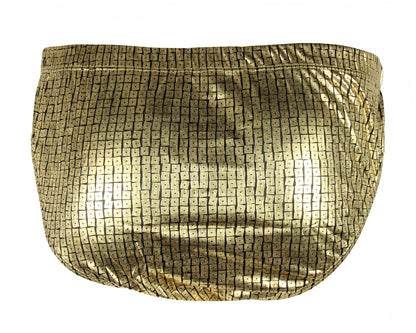Intimo Mens Gold Squares Print Bikini Brief Underwear