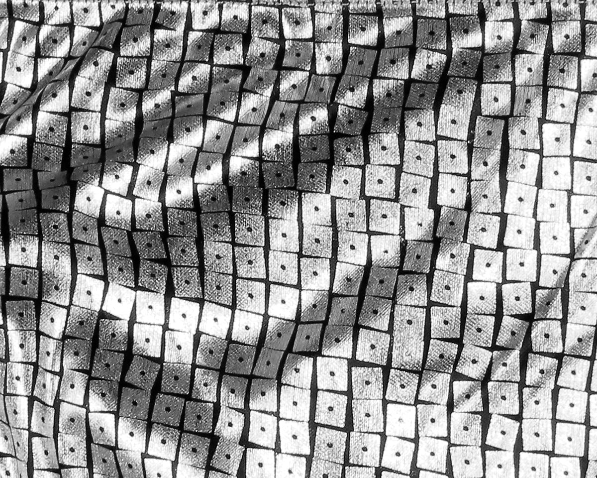 Intimo Mens Silver Squares Geometric Print Bikini Brief Underwear