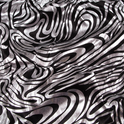 Intimo Mens Silver Swirls Print Bikini Brief Underwear