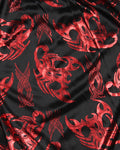 INTIMO Men's Red Scorpion Foil Print Boxer Shorts Underwear (Medium)