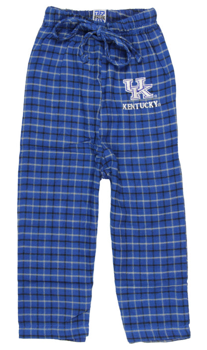 Intimo Little Boys Cotton Flannel Sleep Pant Royal Plaid