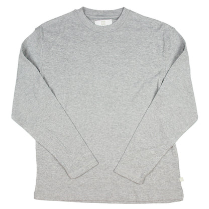 Intimo Mens Solid Brushed Interlock Long Sleeve Crew Shirt