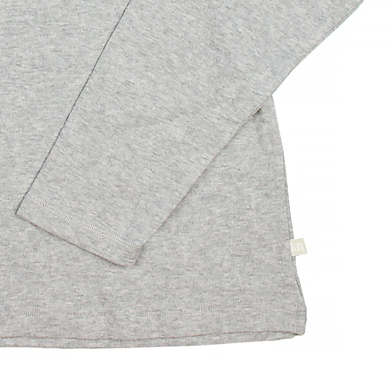 Intimo Mens Solid Brushed Interlock Long Sleeve Crew Shirt