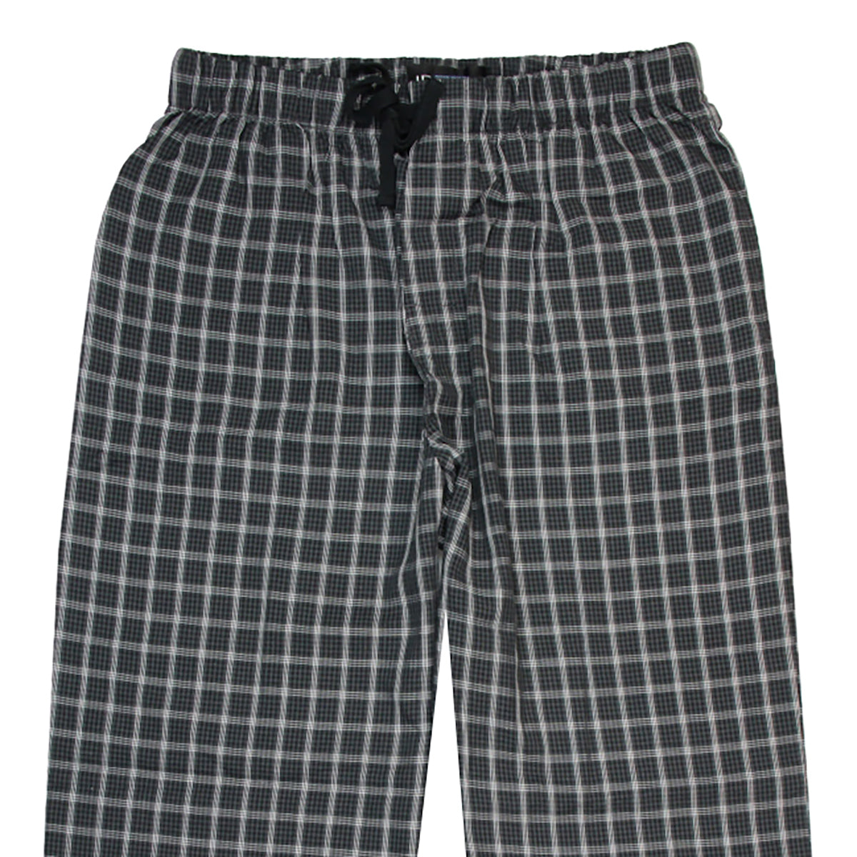Intimo Men's Bamboo Black Grey Plaid YD Sleep Pant