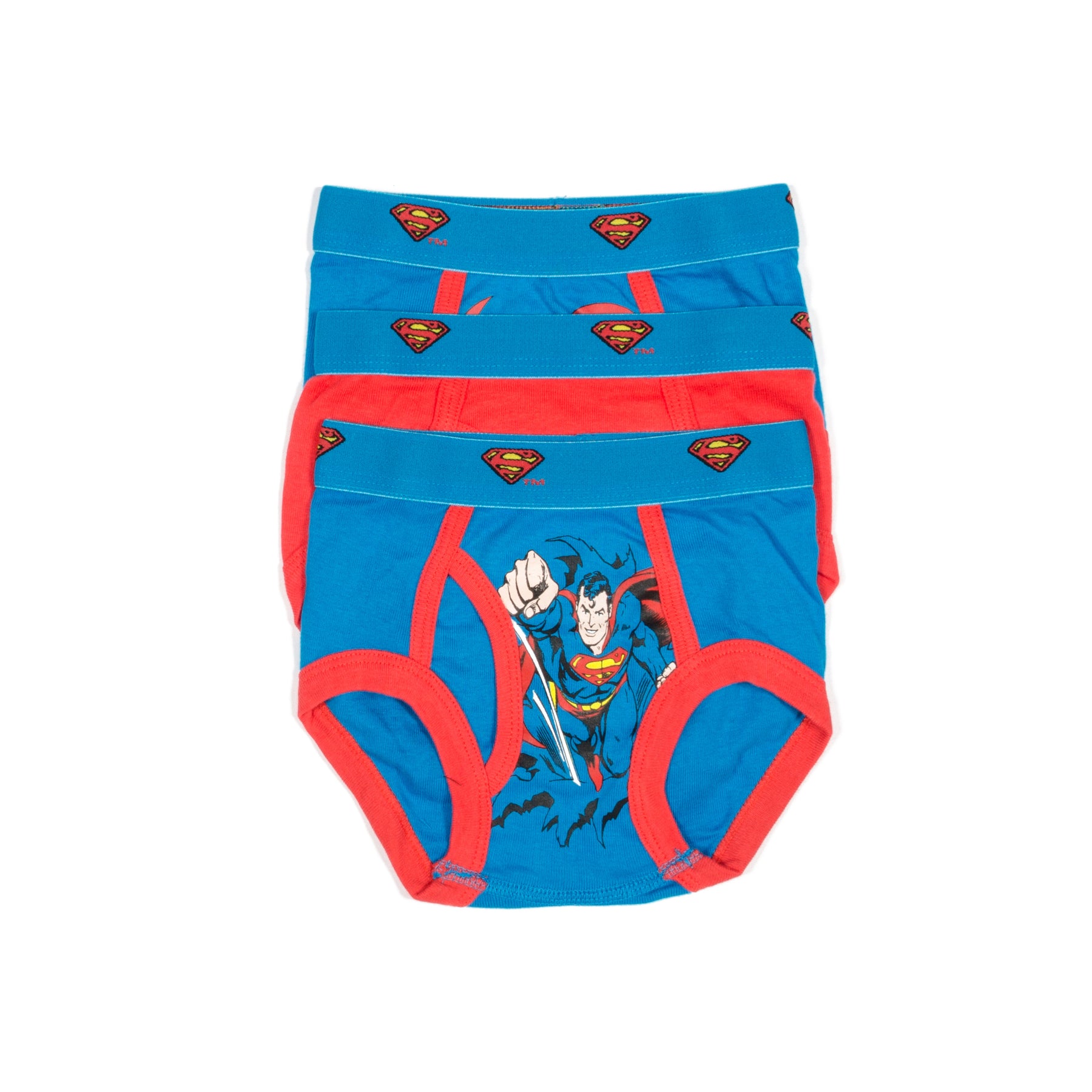 Superman Boxer Shorts Boys DC Superman 2 In A Pack Trunks Underwear -  Online Character Shop