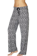 Intimo Womens Print Knit Pajama Pant