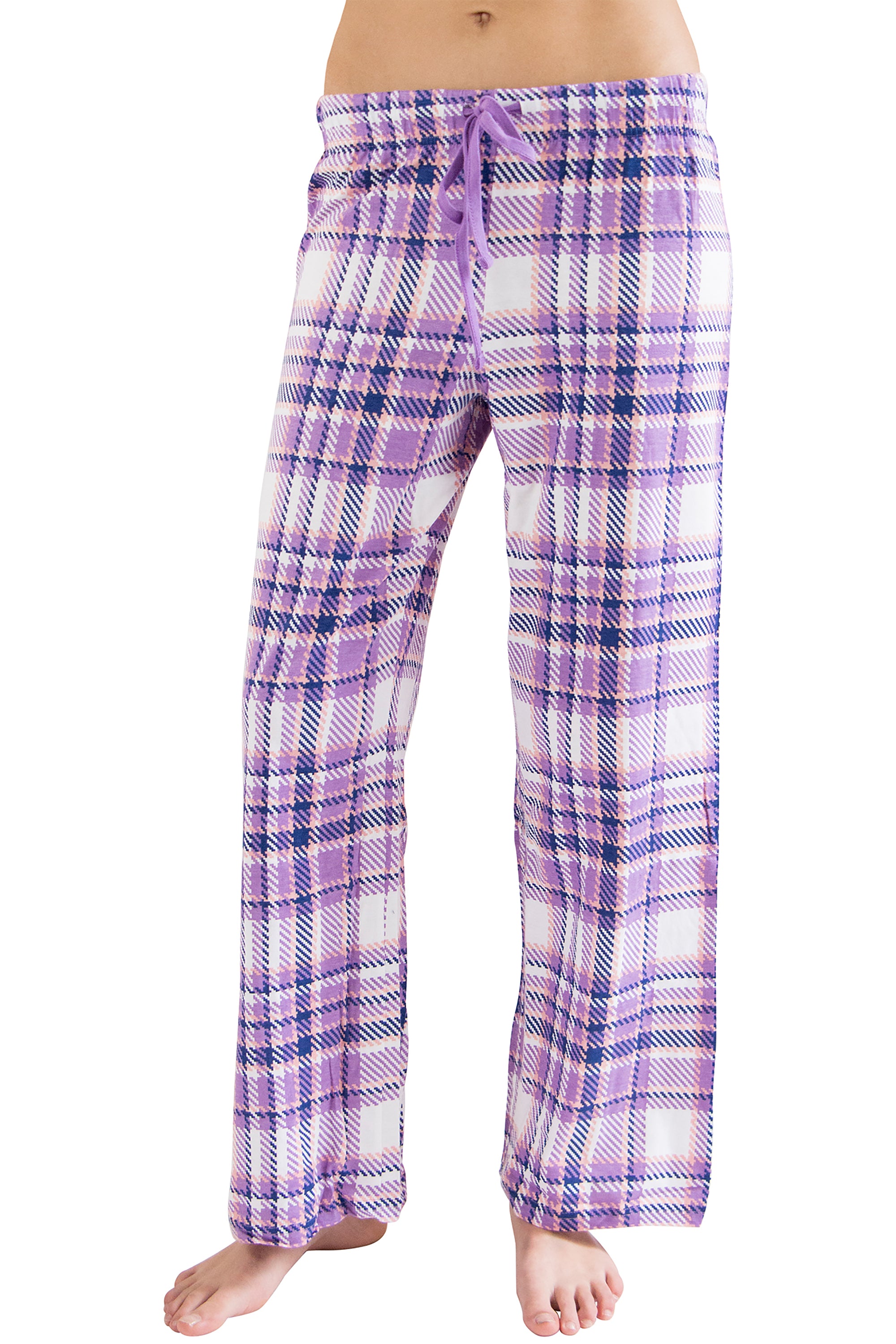 Intimo Womens Print Knit Pajama Pant