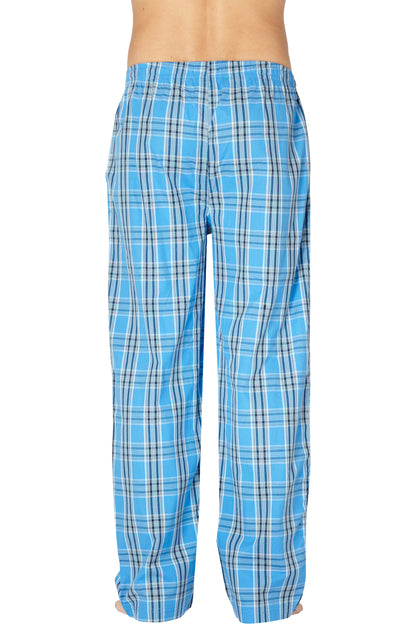 Intimo Men's Woven Knit Cotton Casual Lounge Sleep Pajama Pant Sleepwear Loungewear
