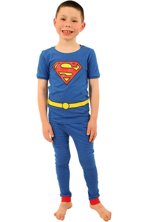 DC Comics Boys' Cast of Characters Pajama Set