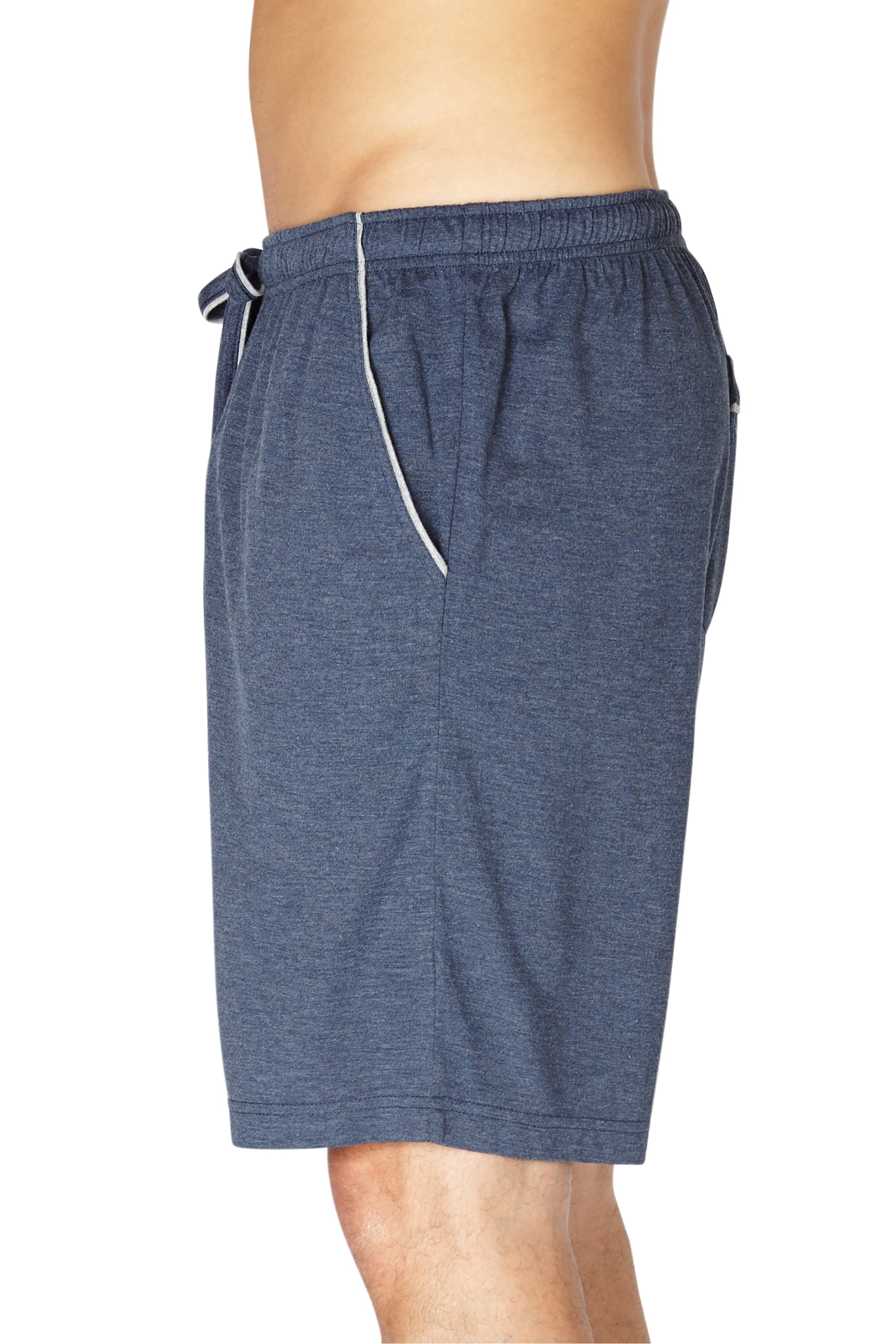Mens Soft Knit Jam Workout Gym Loungewear Shorts