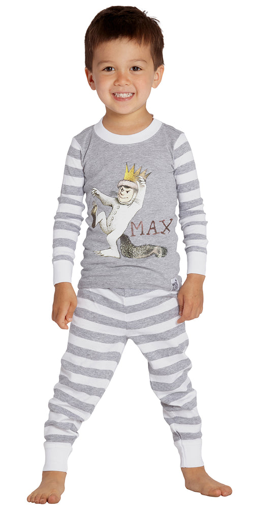 Where The Wild Things Are Boys Toddler Max Cotton Pajama Set