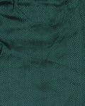 Intimo Mens Classic Herringbone Pattern Silk Boxers (Hunter Green, Medium)