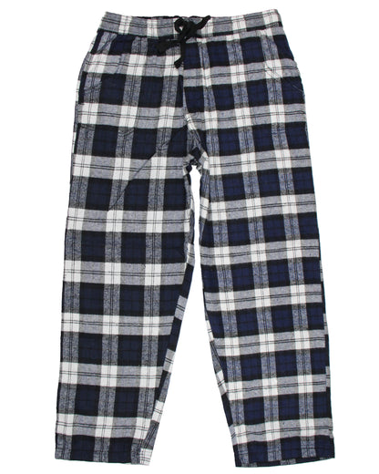 Intimo Men's Flannel Pajama Sleep Lounge Pants with Slipper Socks