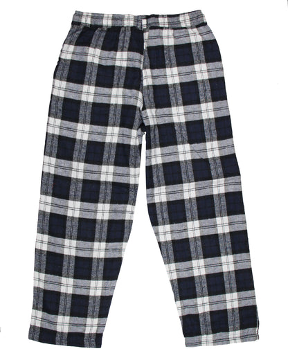 Intimo Men's Flannel Pajama Sleep Lounge Pants with Slipper Socks