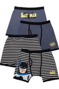 DC Comics Boys Batman Superhero Justice League Boxer Brief Underwear Pack, Multi, 8